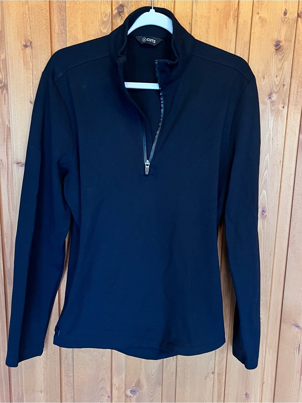 Cuts Clothing Black Concorde Quarter Zip